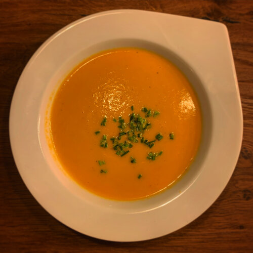 Rezept: Karotten-Inwer-Suppe