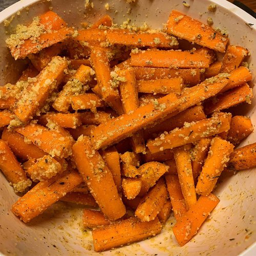 Abnehmtipps - Hähnchen-Rouladen mit Möhren-Pommes