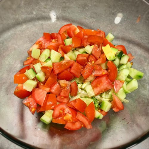 Gesund und schnell - Frischer Salat mit Rind