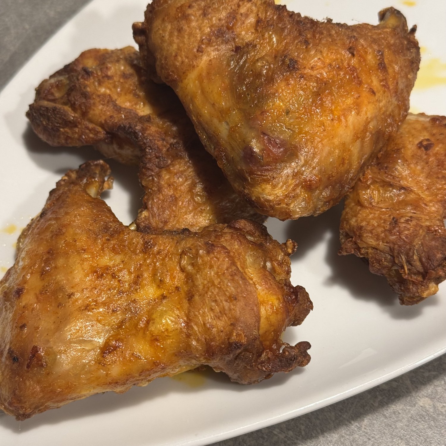 Rezept: Hähnchenschenkel aus dem Ofen, knusprig