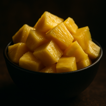 Rezept: Ananas-Joghurt mit Minze