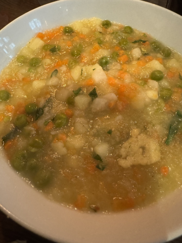 Rezept: Erbsen-Kartoffel-Eintopf