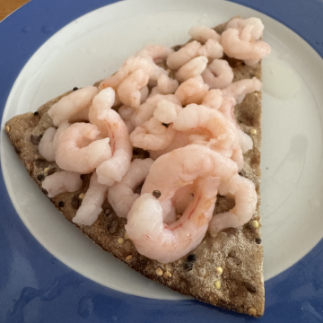 Rezept: Krabben auf Knäckebrot