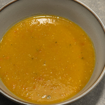 Rezept: Rote-Linsen-Suppe