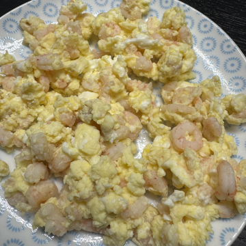Rezept: Rührei mit Eismeer-Garnelen