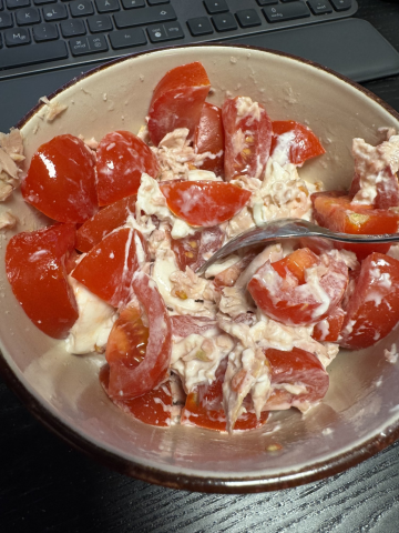 Rezept: Tomate mit Burrata und Thunfisch